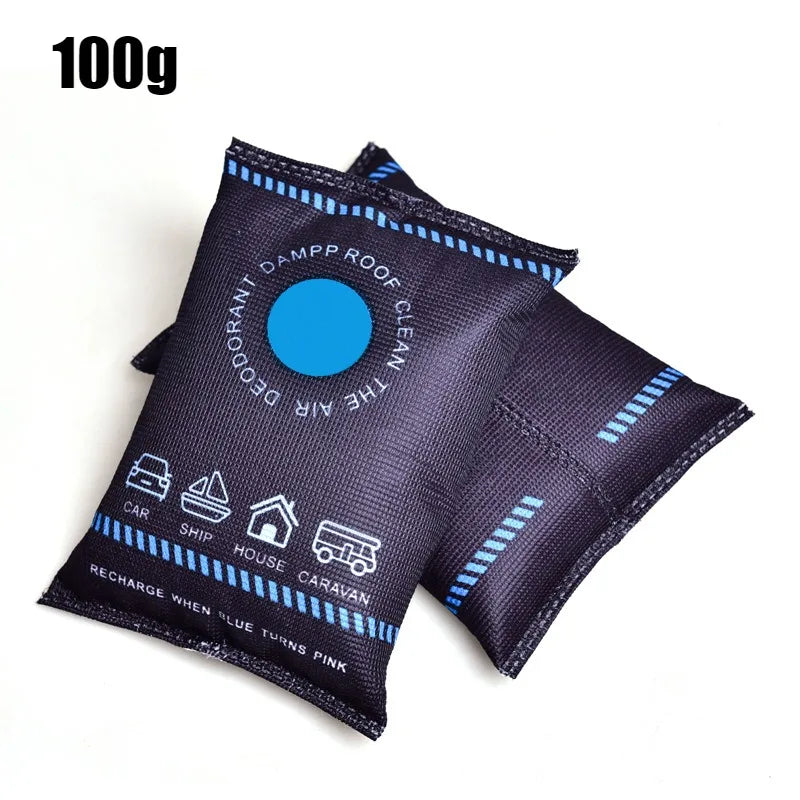For Closet Shoe Cabinet Moisture-Proof Dehumidifying Desiccant Bag Student Dormitory Closet Quilt Mold-Proof Silicone Desiccant