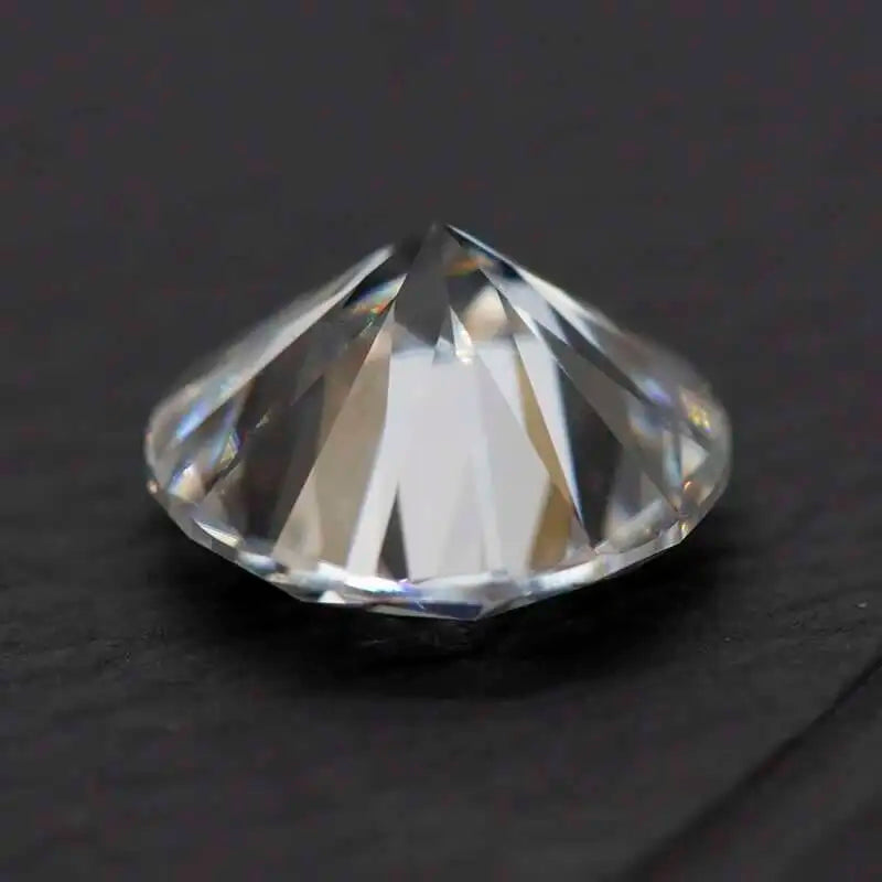 Moissanite Stone — Round Cut, D Color, VVS1