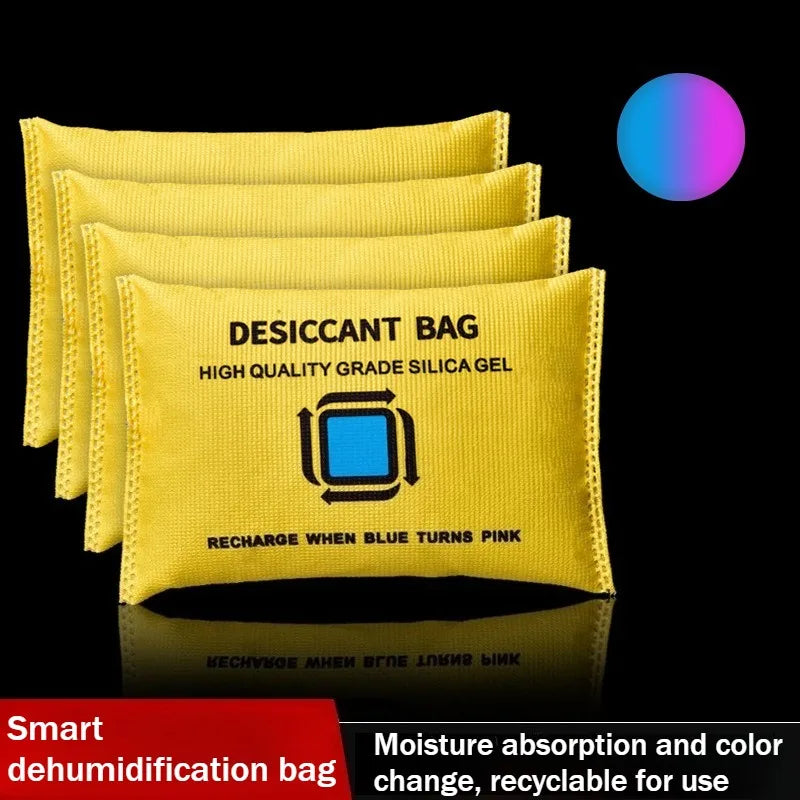 For Closet Shoe Cabinet Moisture-Proof Dehumidifying Desiccant Bag Student Dormitory Closet Quilt Mold-Proof Silicone Desiccant