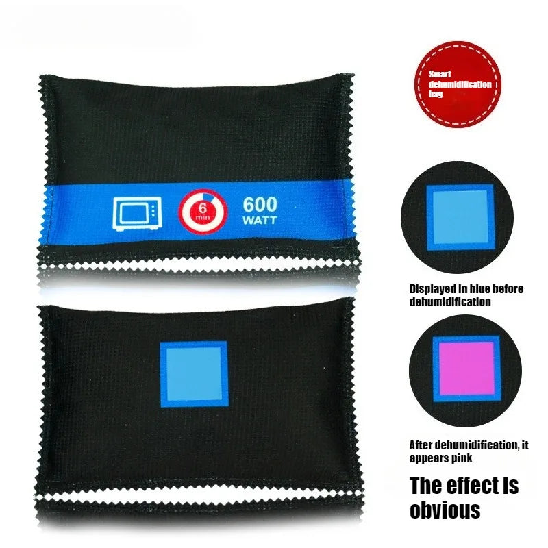 For Closet Shoe Cabinet Moisture-Proof Dehumidifying Desiccant Bag Student Dormitory Closet Quilt Mold-Proof Silicone Desiccant